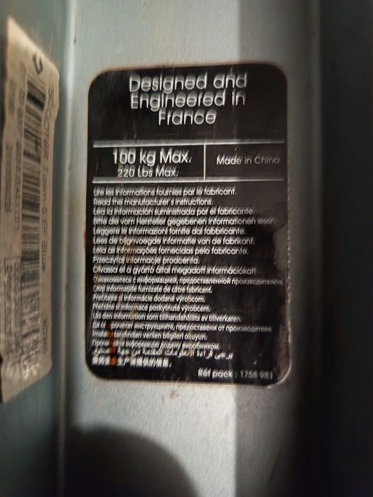 Trotineta Oxelo pliabila