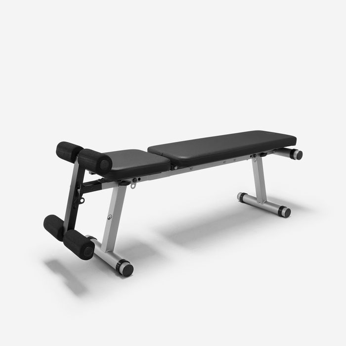 Bancă de culturism, pliabilă, cu grad de - produs resigilat Decathlon