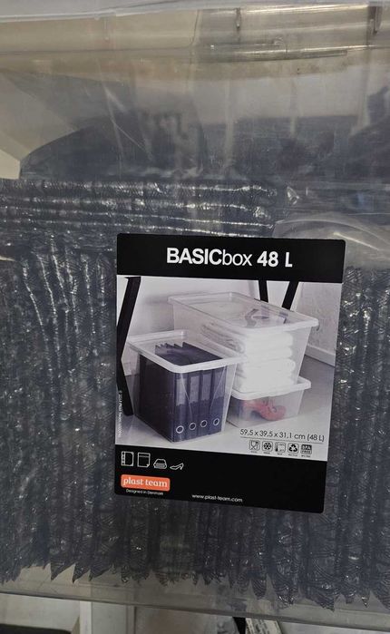 Cutie depozitare plastic, ladite culoare neagra, gri 32L 55L 60L 33L