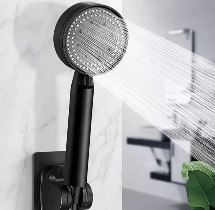 NOU cap dus 150 cm negru baie modern