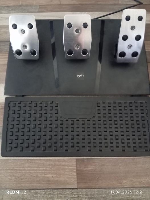Volan gaming PXN V9 Gen2 + pedale + schimbător