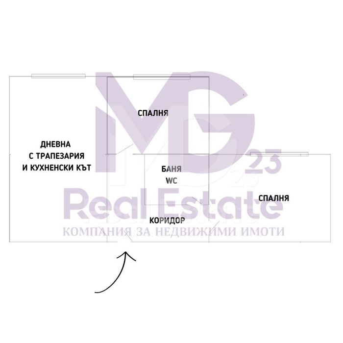 Дава се под наем Тристаен апартамент в Пловдив, Тракия - 64 кв.м за 448.8 € - Снимка #11