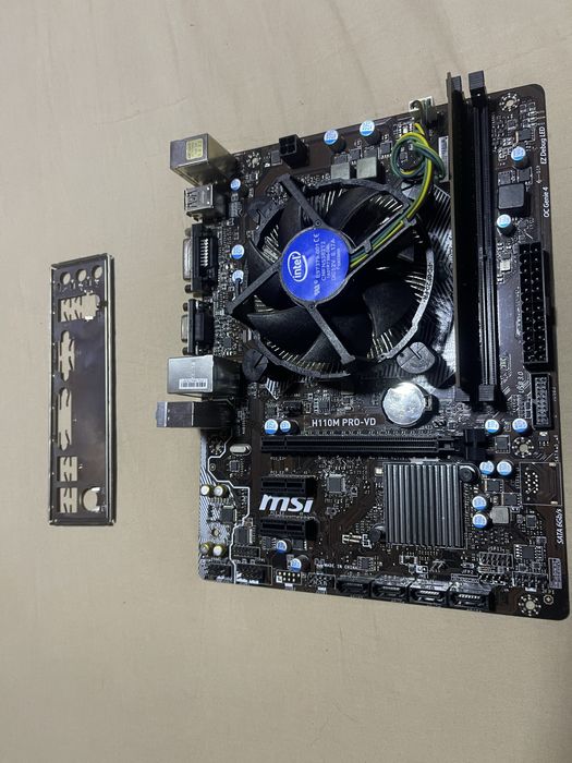 Kit placa de baza si placa video