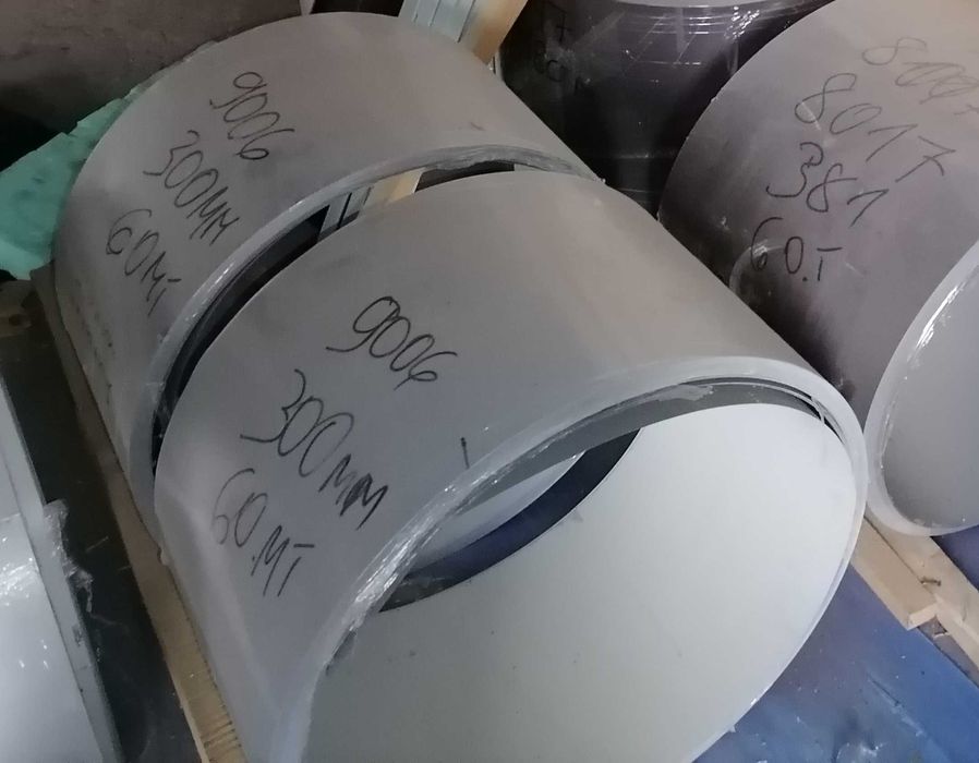 Щрипс  /ламарина с  PVC покритие лента за безшевни улуци