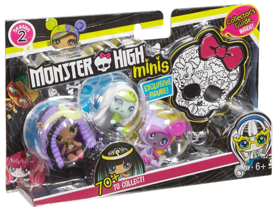 Мини кукли Monster High 3 броя