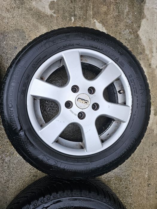 Vand Jante 15 5×112 cu cauciucuri de iarna