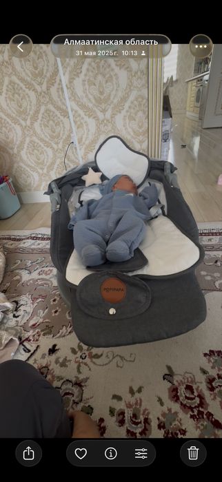 Шезлонг детский