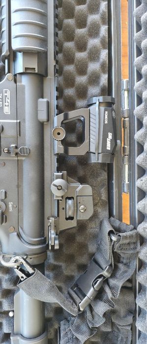 Pușcă T4E TM4 RIS M4A1 airsoft 7,5J co2