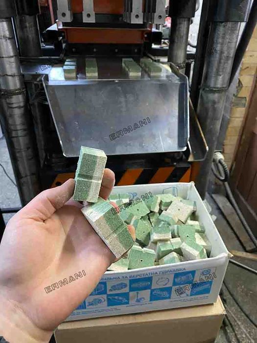 Бизнес производство: преса за технопланктон и макуха. брикет-40AT