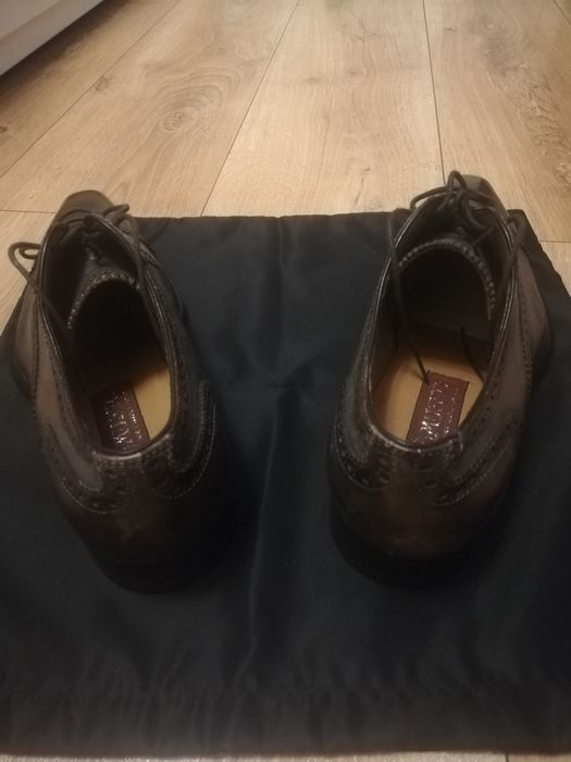 Pantofi din piele  naturala originali Musto marimea 40, 5