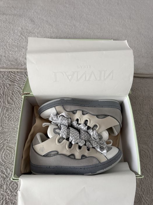 Adidasi Lanvin Curb Noi In Cutie - Marimea 43