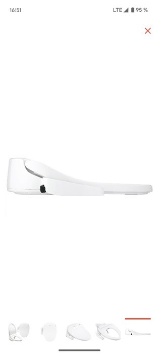 Сиденье Novita электронное биде N330AS COMPACT