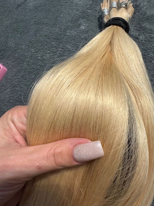 Екстеншъни на кератинови кичури