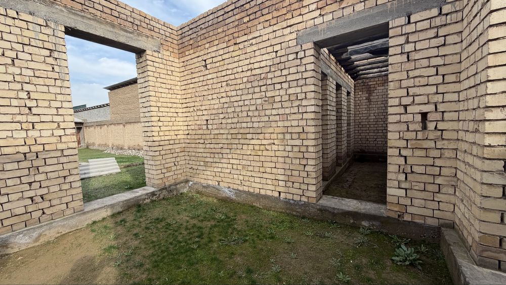 Срочно продается 8 соток с постройкой нового дома