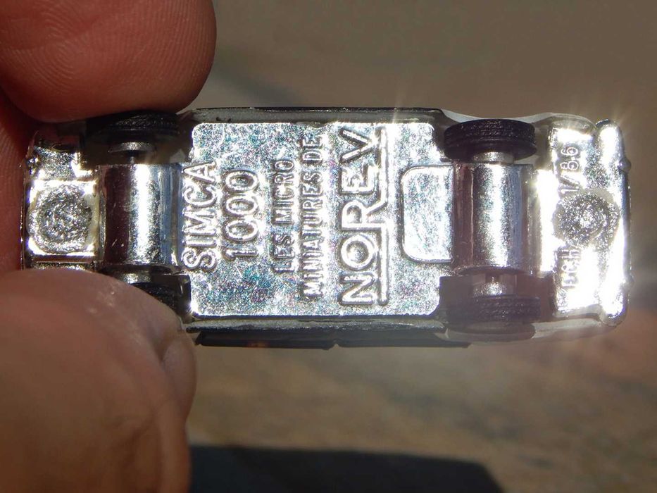 Macheta masina de politie Simca 1000 Norev Franta scara 1:86