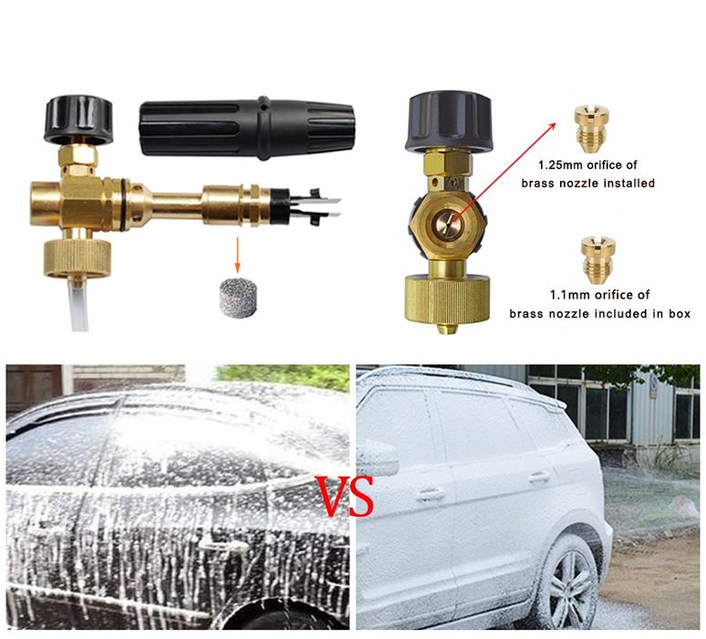 Lance spumare profofesionala compatibila Karcher K2-K7, alama 1 litru.