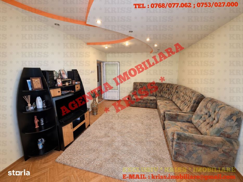 Apartament 3 Camere Tudor Vladimirescu Cf. 1 Decomandat 2 Băi 2 Balc.