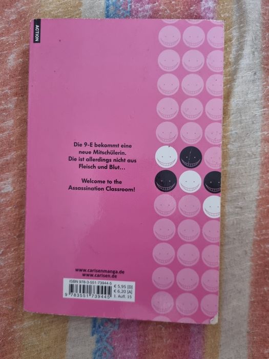 Assassination classroom carte