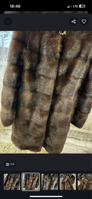 Продам норковую шубу