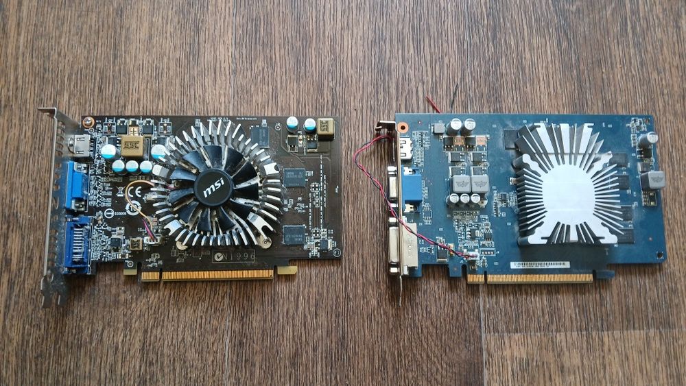 Видеокарты gt 630 и gt240