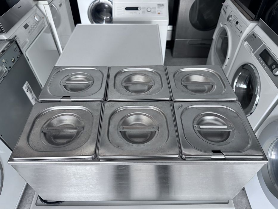 Топла витрина (Бен Мари) + гаранция 1 година. Безплатна доставка за София.