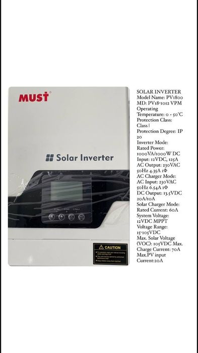 Barcha turdagi gibrid ongrid off grid inverter quyosh panellari