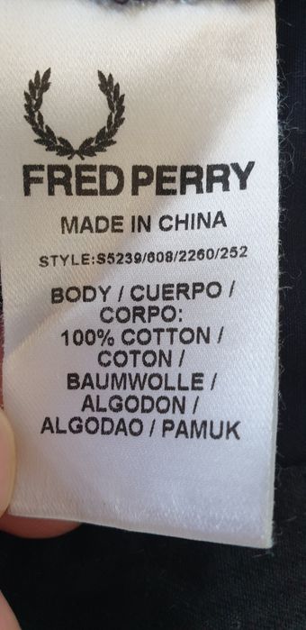 Fred Perry Pima Cotton Short / 34 НОВО! ОРИГИНАЛ! Мъжки Къси Панталони