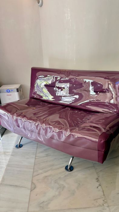 Set 3 canapele piele ecologică – Stare impecabilă, ideale pentru clinici și saloane