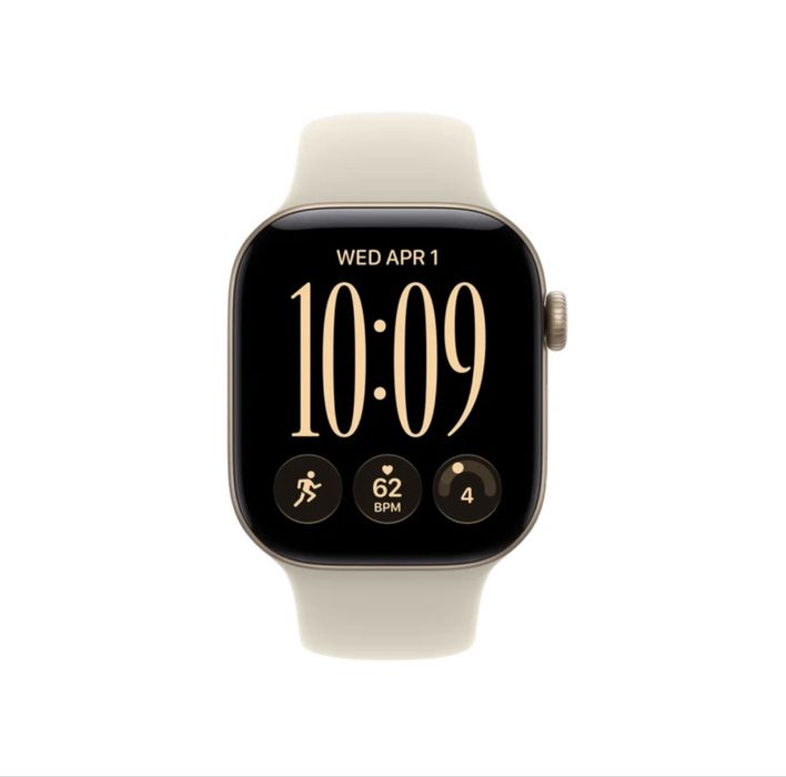 Apple Watch 12 46mm Light Gold/Sand Band S/M от Istyle