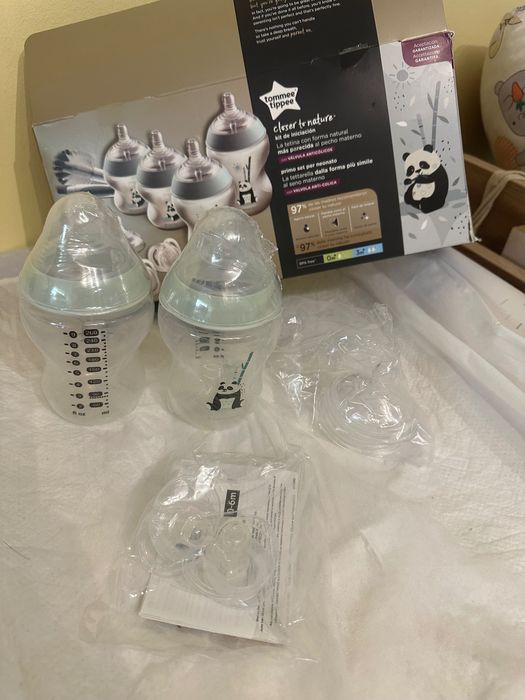 Стерилизатор, шишета и артикули за кърмене