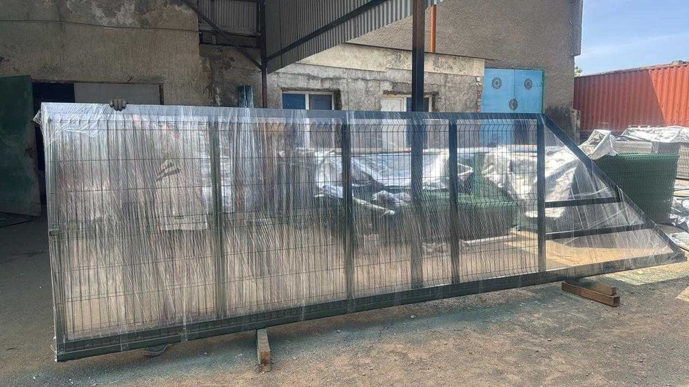 3д панель. 3д сетка  3д ограждение  3д забор  3д ворота  3д калитка