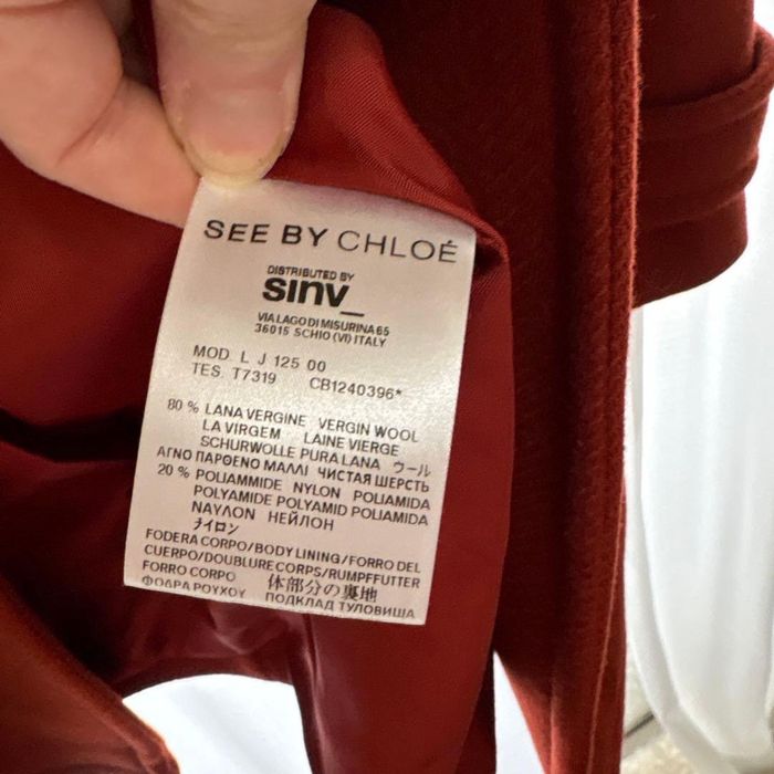 Пальто(жакет)See by Chloe, оригинал.