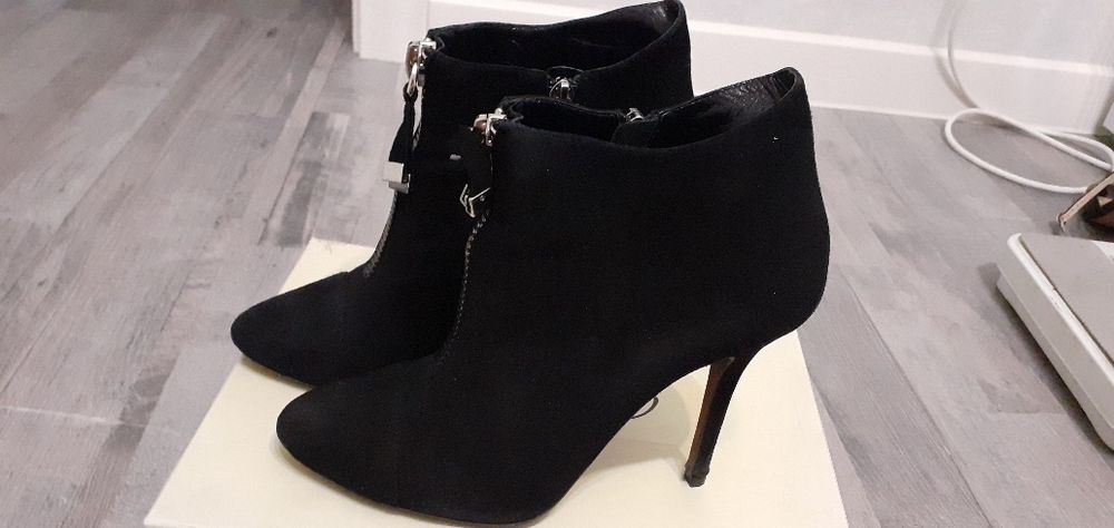 Ботильоны замша, весна-осень