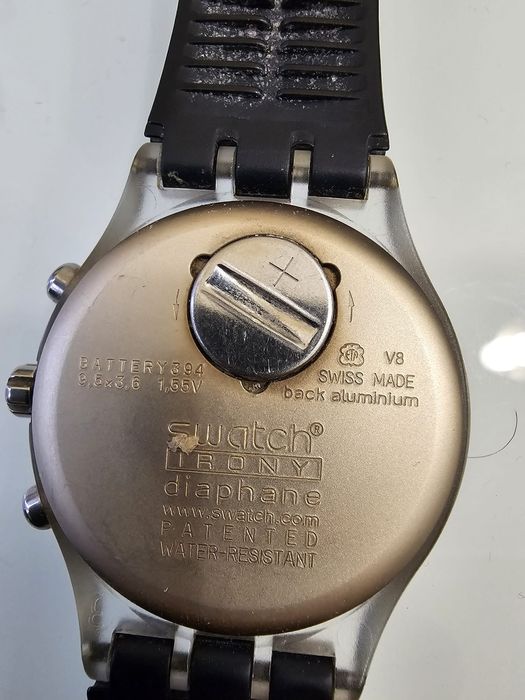 Swatch Irony Diaphane Amanet BKG