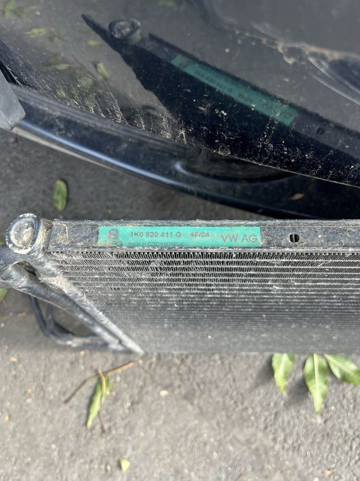 Radiator APA si AC volkswagen Golf 5, 2006