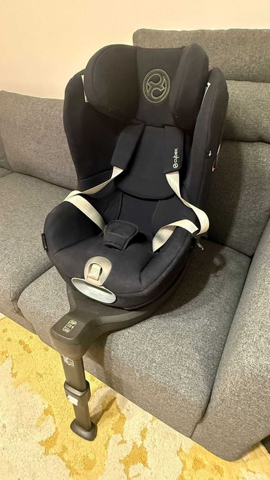 Scaun mașină Cybex Syrona ZI+ Blue, cu bază, rotativ 360 grade