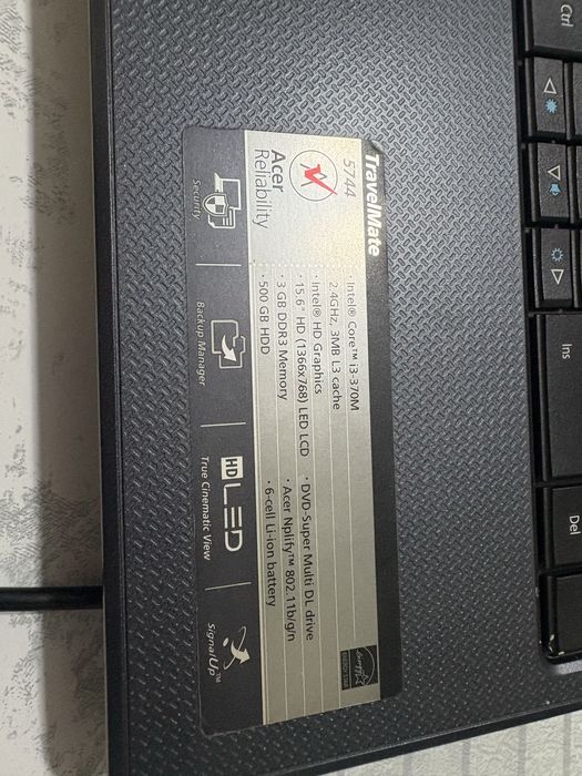 Ноутбук Acer 4/512gb