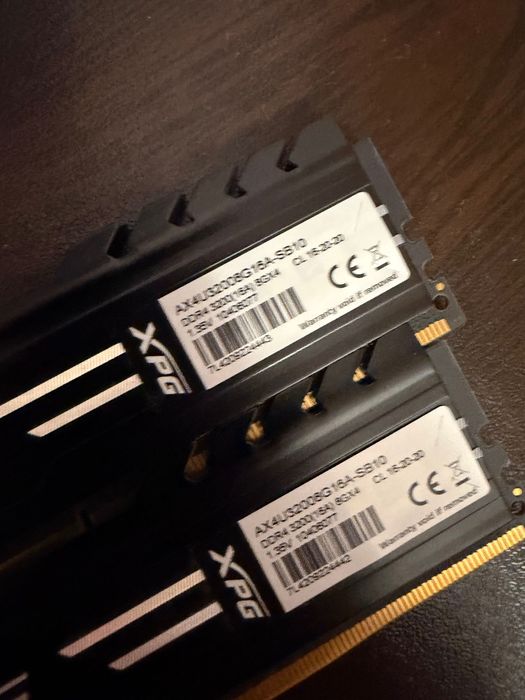 XPG Gammix D10 DDR4 16GB (2x8GB) 3200MHz
