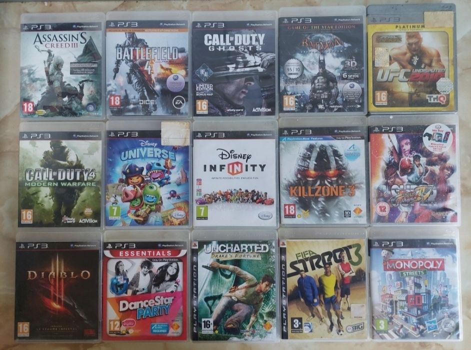 [PS3] Vând 111 jocuri originale pentru PlayStation 3 //poze reale