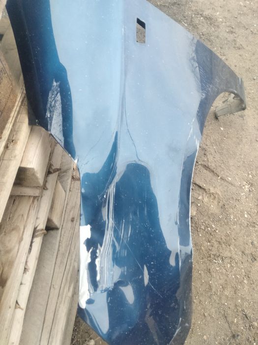 Капот и крыло на кобальте