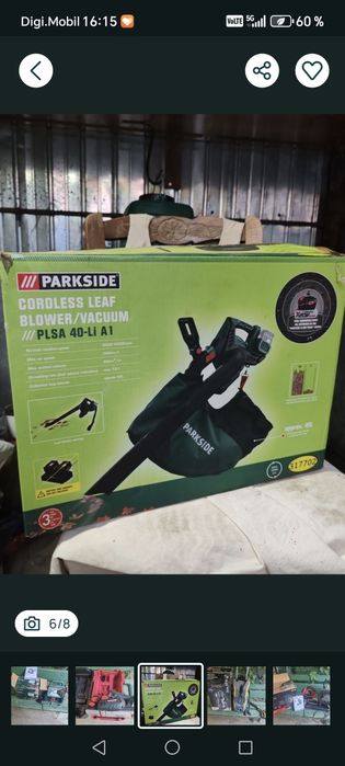 Suflanta Parkside 40 volti