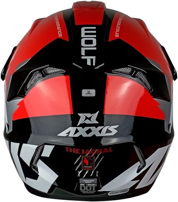 Casca Axxis Jackal Wolf B5 NEFOLOSITA+Husa Protectie