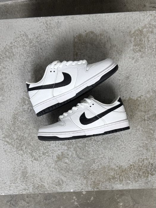 кроссовки Nike Dunk Low Pro SB «White Black».