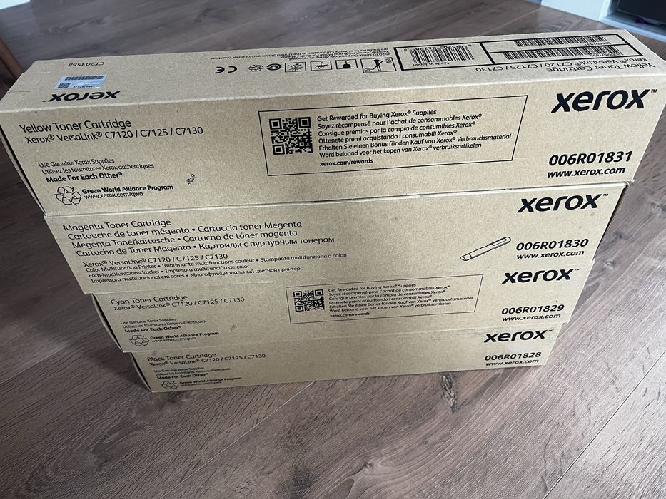 Set complet Toner Xerox 006R01828, 006R01829, 006R01830, 006R01831