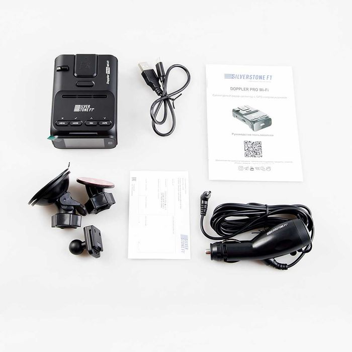 Радар-детектор SilverStone F1 Doppler PRO Wi-Fi — новый!