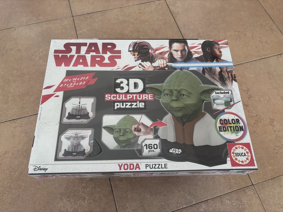 Star Wars 3D пъзел Йода