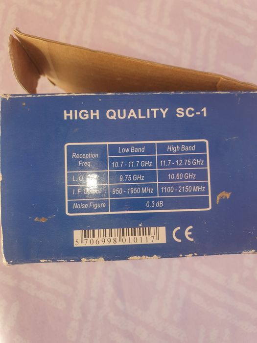 LNB antena satelit simetrica