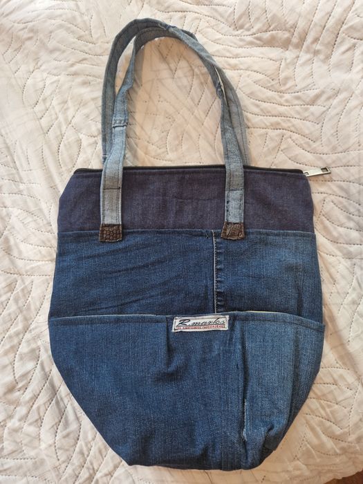 Дънкови чанти ръчна изработка