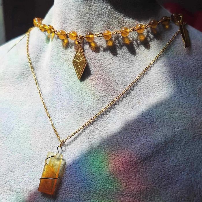 Елегантни гердани - кристали, готик, хендмейд, русалки, перли