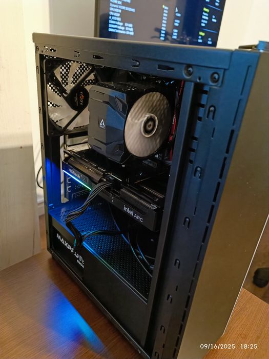 Vand Pc Gaming Ryzen  cu Intel  Arc B580 12g